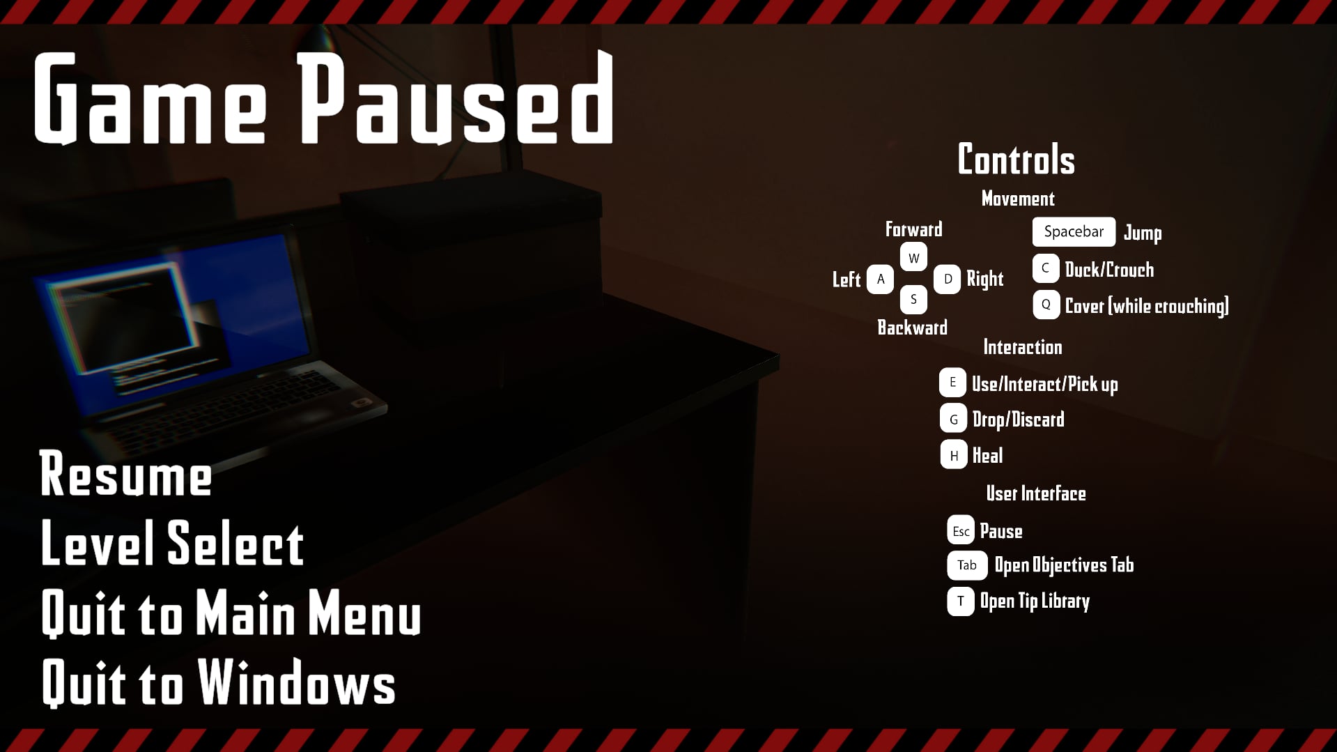 Pause Menu